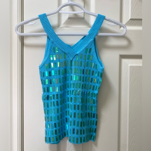 Y2K Sequins Top - Picture 1 of 3